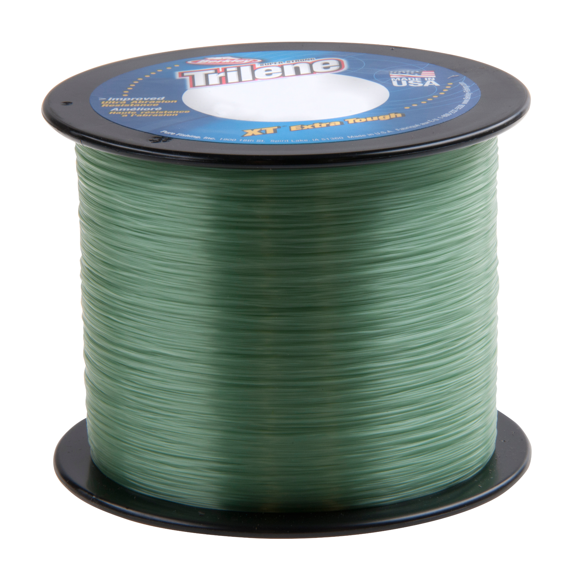 Berkley Trilene XT 30 lb. Monofilament Fishing Line, Low-Vis Green